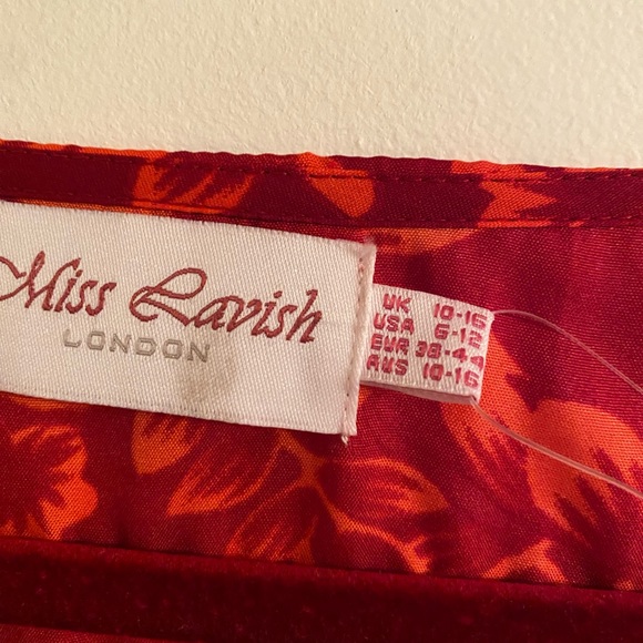 Miss Lavish boho kaftan dress large XL - Picture 4 of 7